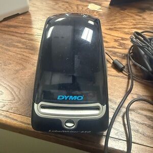 Dymo Black Label Printer with Blue Logo